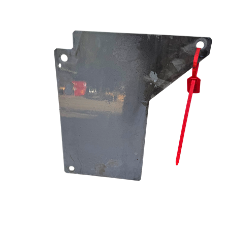 Täckplåt motor och pump bakre